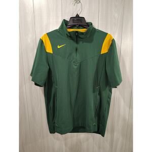 Nike Mens Coaches Performance Short Sleeve Polo Top Green Size M CW3430-345